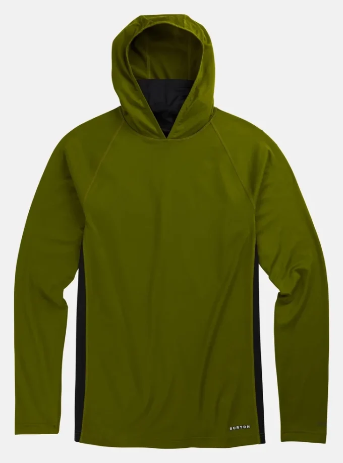 Burton Midweight X Base Layer Long Neck Hoodie för herr Burton Midweight X Base Layer Long Neck Hoodie för herr