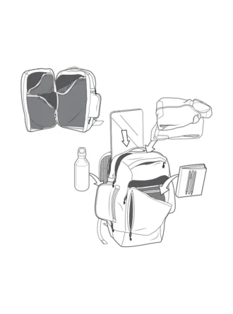 Burton Multipath 27L resryggsäck