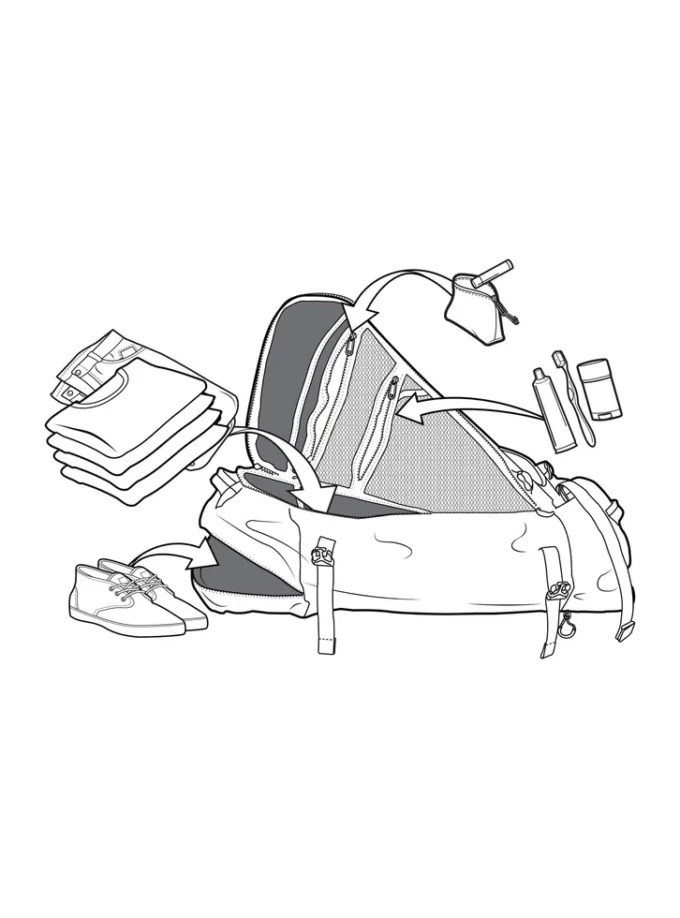 Burton Multipath 90L incheckad resväska Burton Multipath 90L incheckad resväska