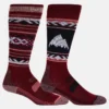 Burton Performance Lightweight Socks för damer (2-pack) Burton Performance Lightweight Socks för damer (2-pack)