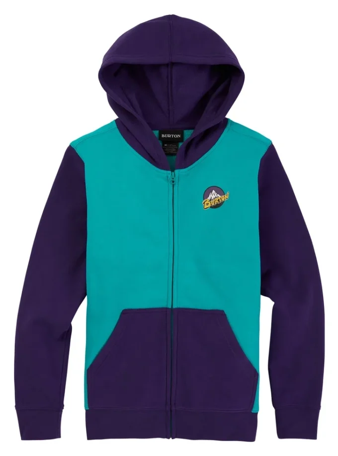 Burton Retro Mountain Full-Zip Hoodie för barn Burton Retro Mountain Full-Zip Hoodie för barn