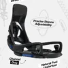 Burton Step On® Genesis EST® snowboardbindningar för herr Burton Step On® Genesis EST® snowboardbindningar för herr
