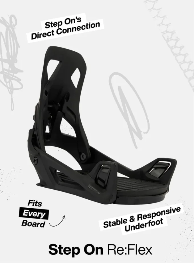 Burton Step On® Smalls Re:Flex snowboardbindningar för barn Burton Step On® Smalls Re:Flex snowboardbindningar för barn