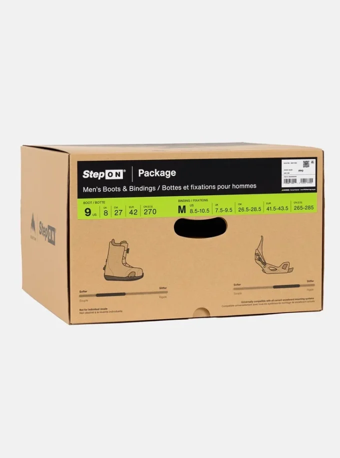 Burton Step On® snowboardkängor och bindningar för herr Burton Step On® snowboardkängor och bindningar för herr