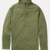 Burton Stockrun Grid Half-Zip Fleece för herr (prov) Burton Stockrun Grid Half-Zip Fleece för herr (prov)