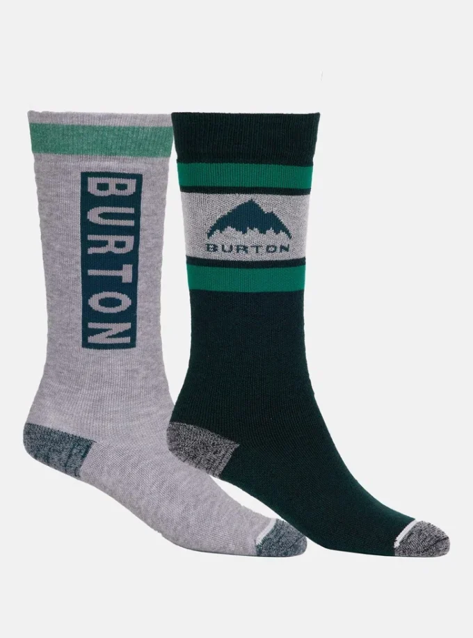 Burton Weekend Midweight-strumpor för barn (2-pack) Burton Weekend Midweight-strumpor för barn (2-pack)