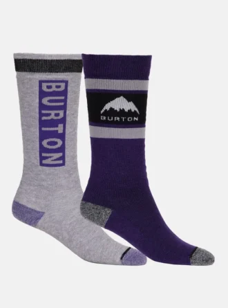 Burton Weekend Midweight-strumpor för barn (2-pack)