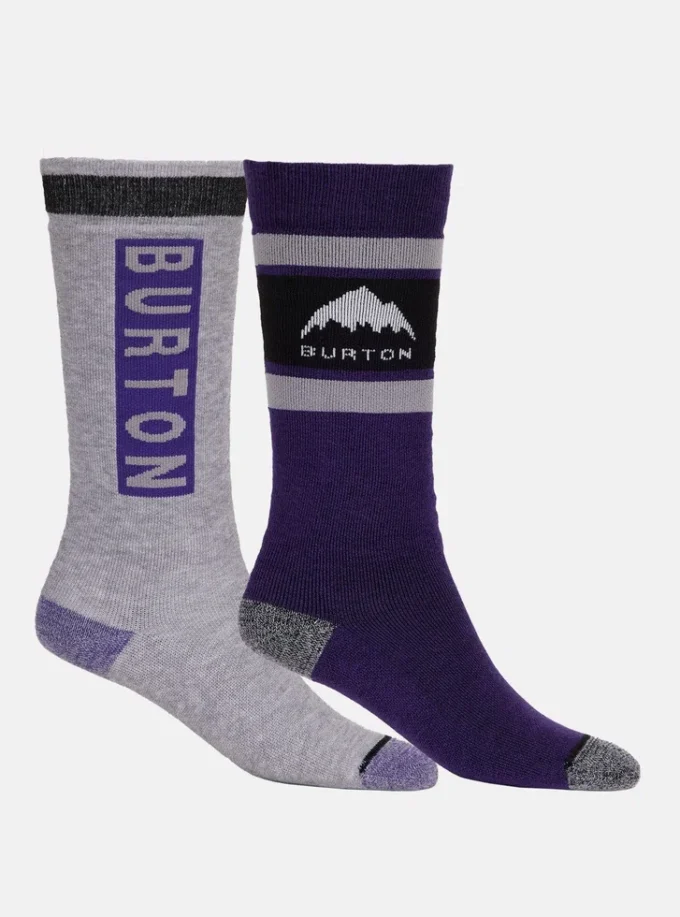 Burton Weekend Midweight-strumpor för barn (2-pack) Burton Weekend Midweight-strumpor för barn (2-pack)