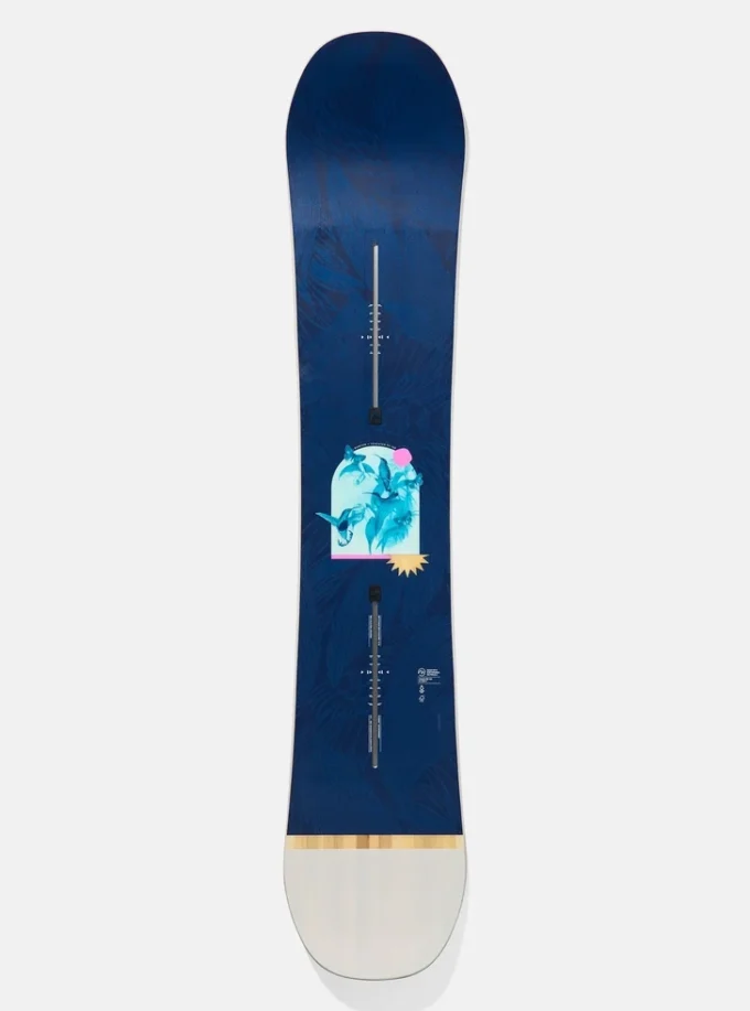 Burton Yeasayer Flying V snowboard för damer Burton Yeasayer Flying V snowboard för damer