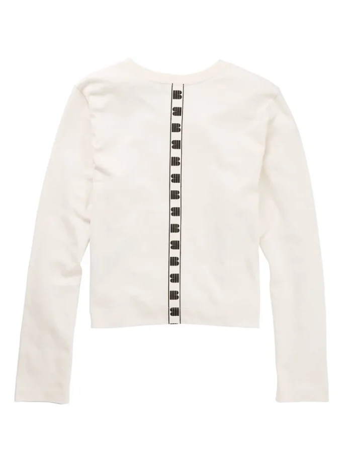Larosa långärmad crop-t-shirt för dam Larosa långärmad crop-t-shirt för dam